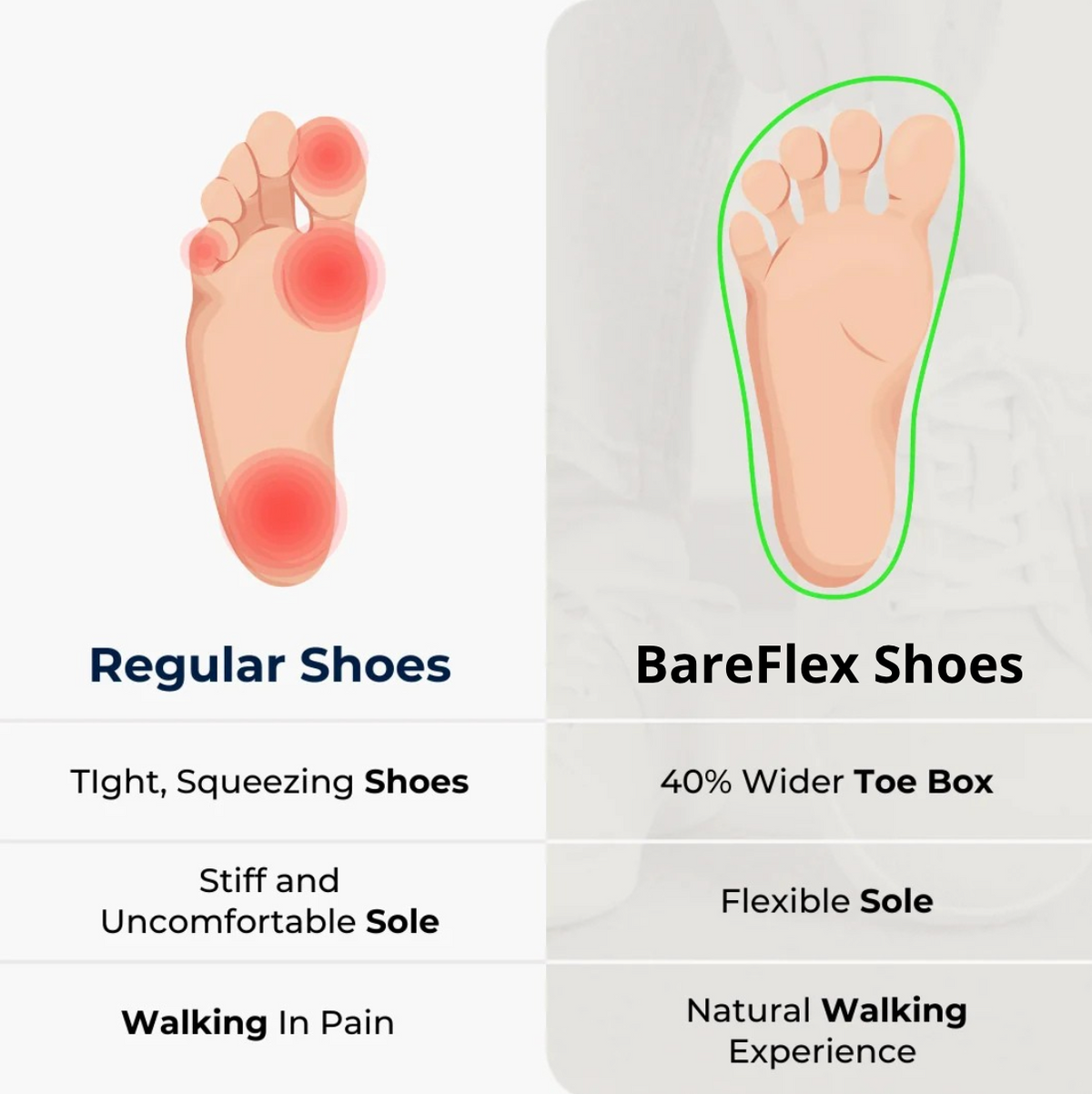 BareFlex Shoes - Minimalist, Wide and Comfortable 