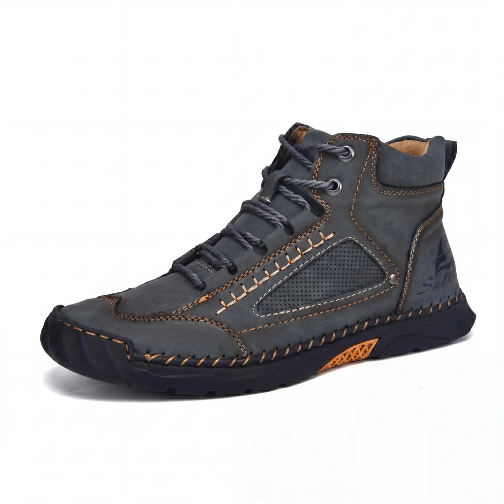 Bottes Barefoot Tout-Terrain Cuir Vegan Imperméable Semelle Vulcanisée